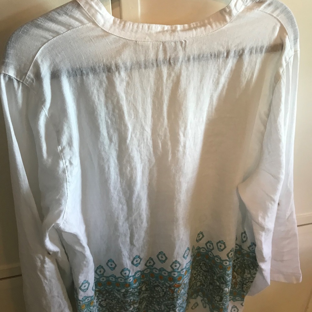 Cynthia Rowley linen blouse